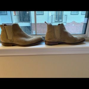 Also beige chelsea boots (size 8.5)